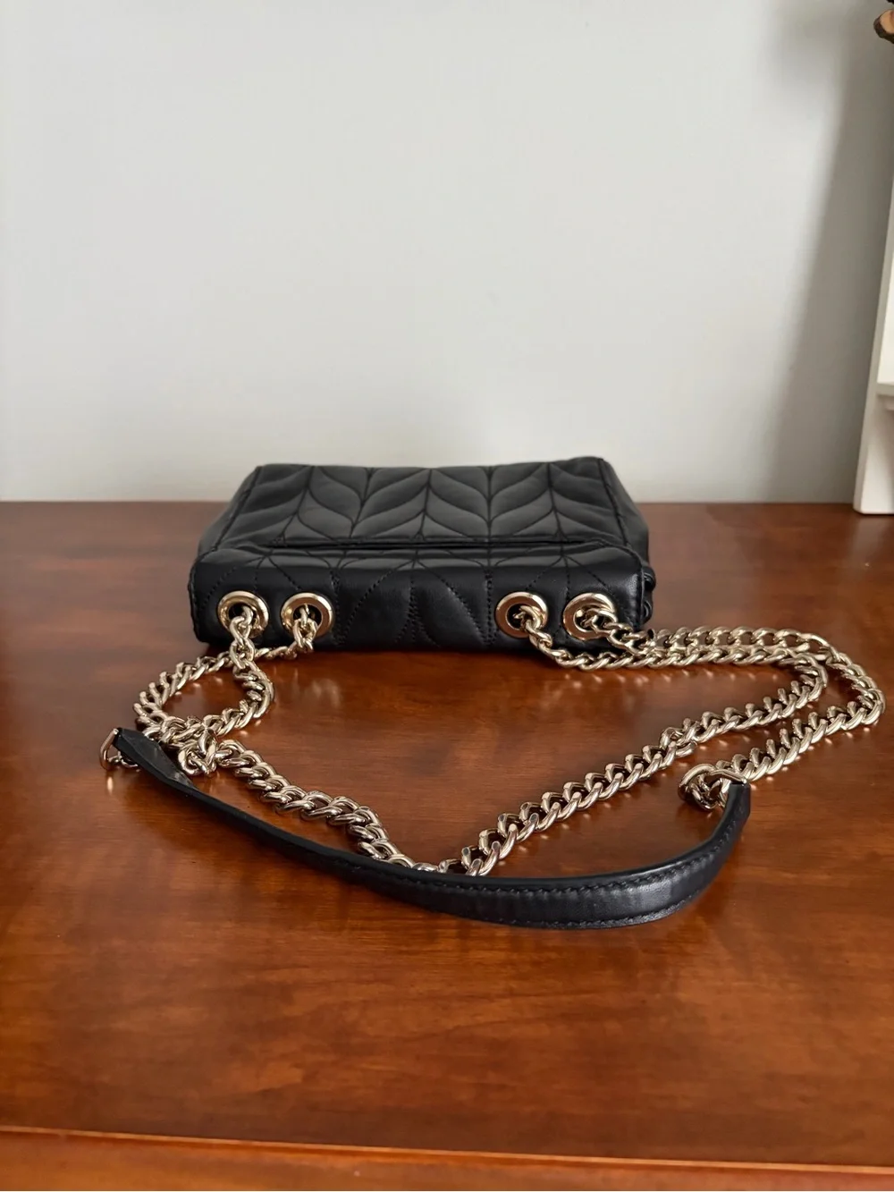 kate spade Black Quilted Chain Shoulder Bag *READ*